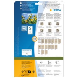 Herma etiket Silphie �40 kraftpapir (480)