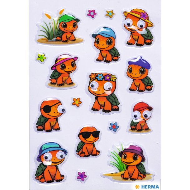 Herma stickers Magic skildpadder (1)