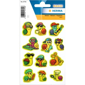 Herma stickers Magic snegle (1)