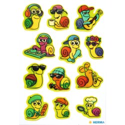 Herma stickers Magic snegle (1)