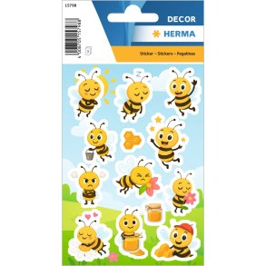 Herma stickers Decor honningbier (3)