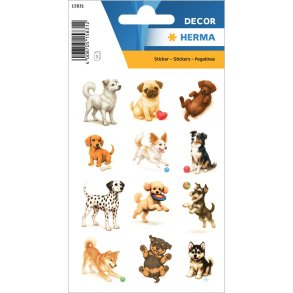 Herma stickers Decor legesyge hunde (3)