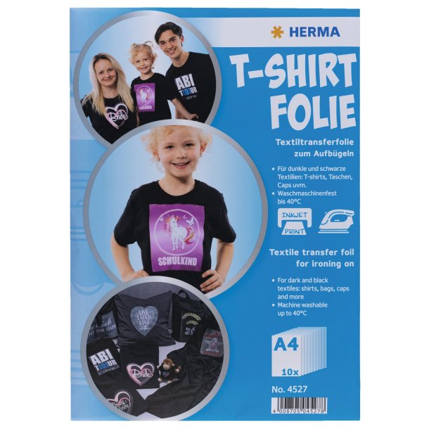 Herma T-shirt folie m�rk (10)