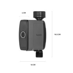 Smart Outdoor Bluetooth Water Controller 2, Black