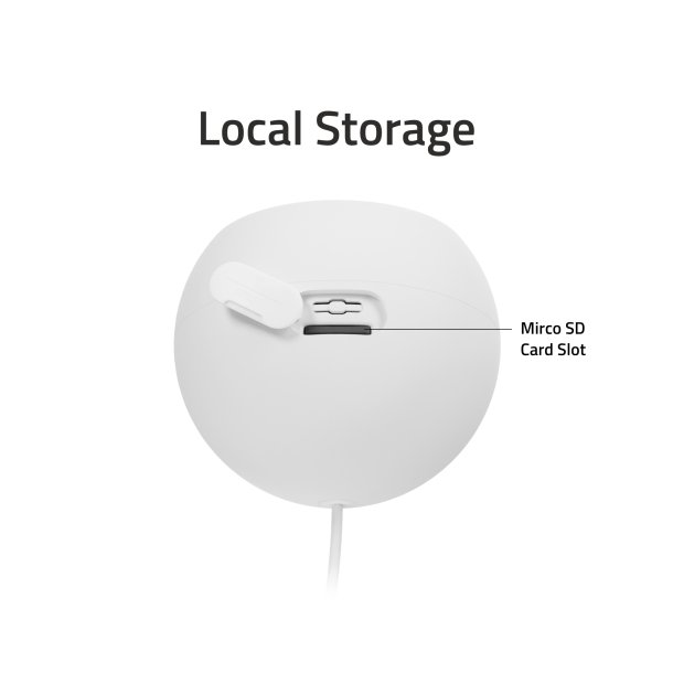 Hombli Smart Outdoor/indoor Compact Cam, White