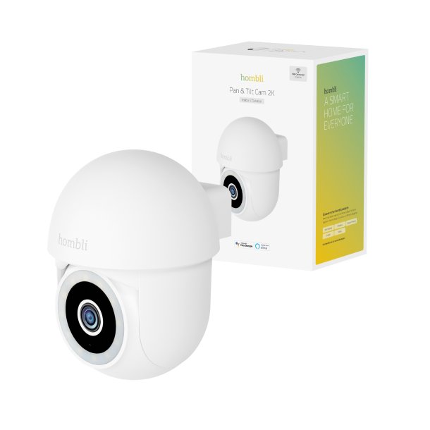 Smart Pan &amp; Tilt Cam (indoor/outdoor), White