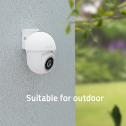 Smart Pan &amp; Tilt Cam (indoor/outdoor), White