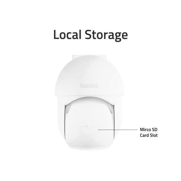 Smart Pan &amp; Tilt Cam (indoor/outdoor), White