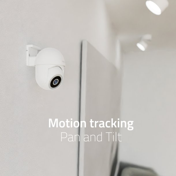 Smart Pan &amp; Tilt Cam (indoor/outdoor), White