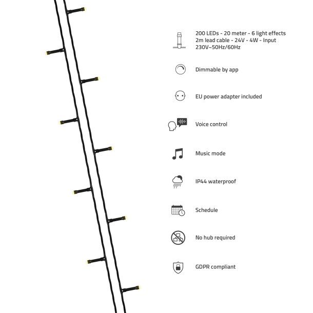 Hombli Smart Christmas/Winter Lights