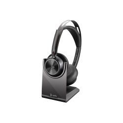 HP Poly Voyager Focus 2 MS Stereo W. Stand USB-C/A
