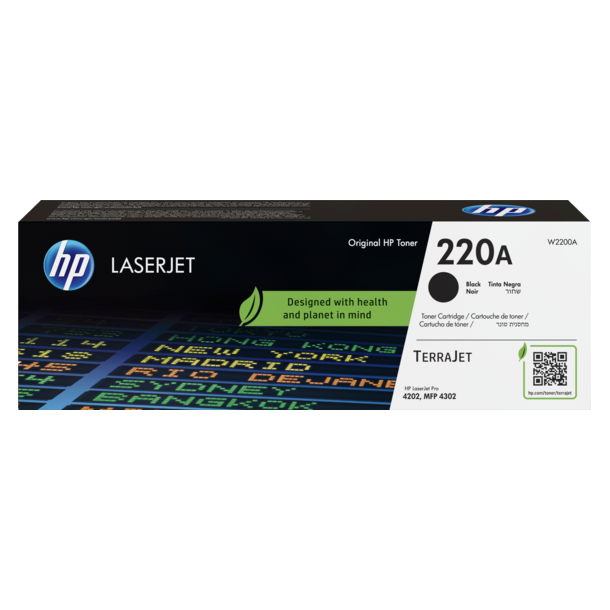 220A Black Original LaserJet Toner Cartridge 2K