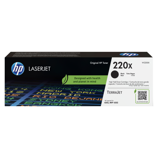 220X Black Original LaserJet Toner Cartridge