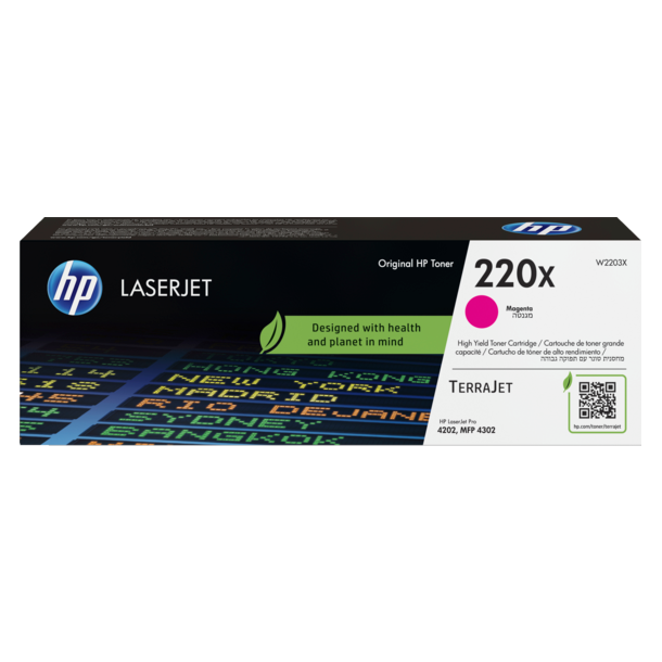 220X Magenta Original LaserJet Toner Cartridge