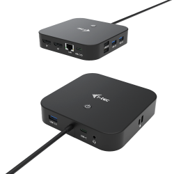 USB-C dual dock 2xDP 5xUSB-A 1xUSB-C GLAN 100W PD