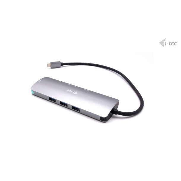 USB-C trav dock HDMI 3xUSB-A 1xUSB-C PD 100W GLAN SD