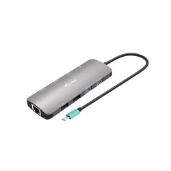 USB-C trav dock 2xHDMI 4xUSB-A 1xUSB-C 1xUSB-C PD 100W GLAN