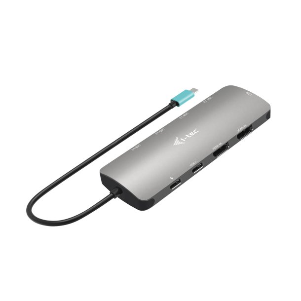 USB-C trav dock 2xHDMI 4xUSB-A 1xUSB-C 1xUSB-C PD 100W GLAN