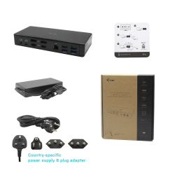 USB-C quattro dock 2xDP 2xHDMI 1xUSB-C 5xUSB-A GLAN 85W PD