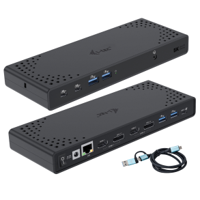 Univ dual dock 2xDP 2xHDMI 4xUSB-A 2xUSB-C GLAN 100W PD