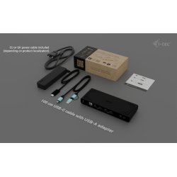 Universal Dual 4K Docking Station, PD 85W + USB-C PSU 100W