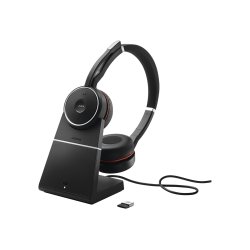 Jabra Evolve 75 SE UC Stereo, USB-A, W. Stand
