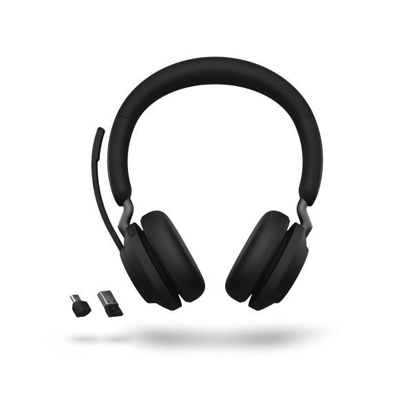 Jabra Evolve2 65 UC Stereo, No Stand, USB-A