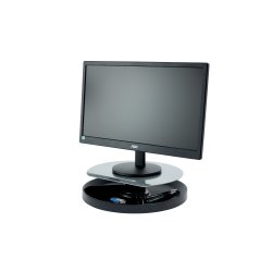 Kensington Monitor Stand Spin Station H.Adj. Black