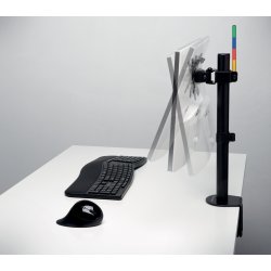 Kensington Monitor Arm Single SmartFit Ergo Black
