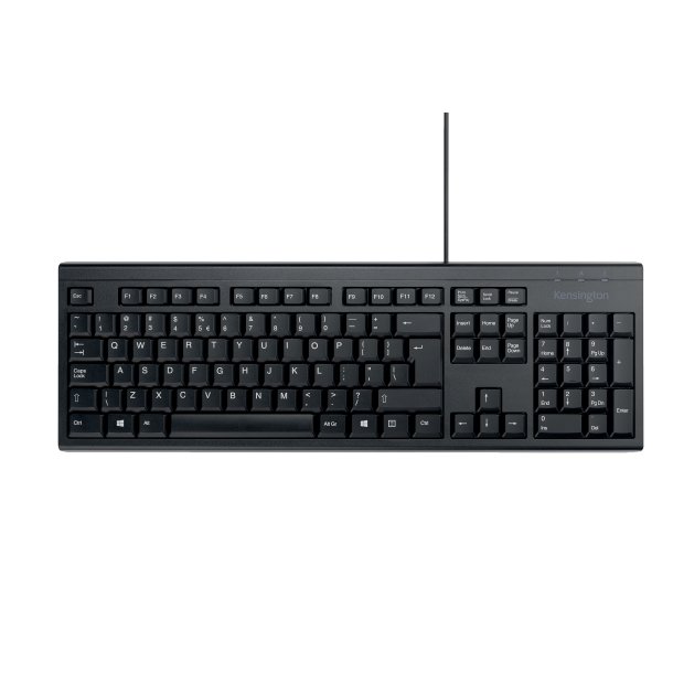 Kensington Keyboard KB100 EQ m/kabel WW