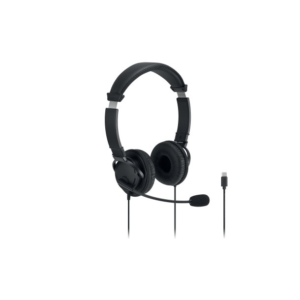 KENSINGTON Headset Classic EQ USB-C Mic Vol Ctrl