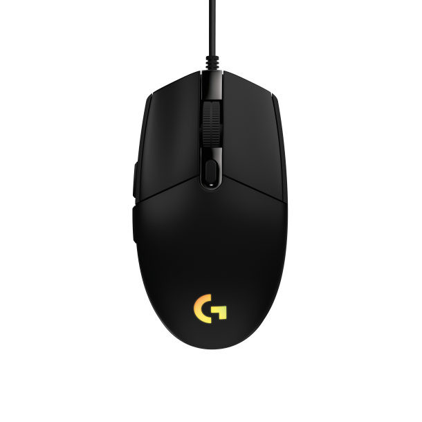 G203 LIGHTSYNC Gaming Mouse, Black