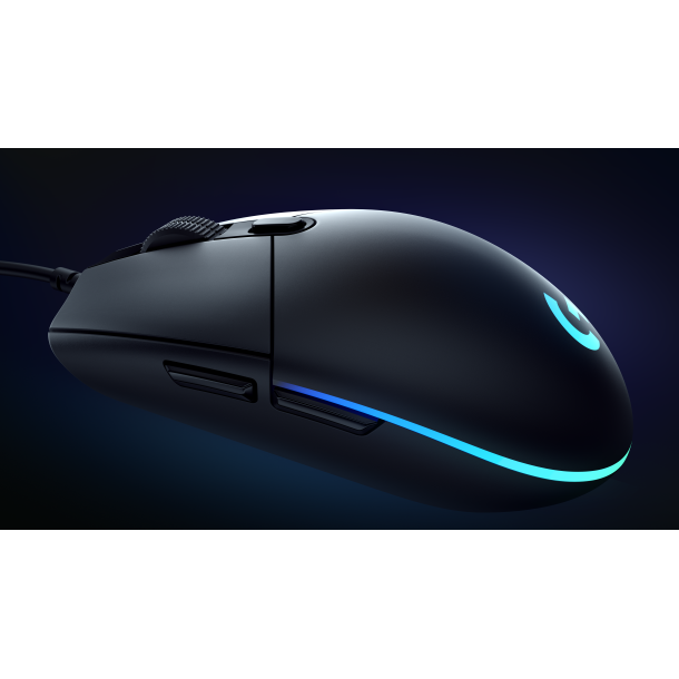 G203 LIGHTSYNC Gaming Mouse, Black