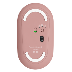 Pebble Mouse 2 M350s Wireless, Tonal Rose