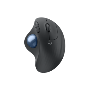 ERGO M575S Wireless Trackball, Graphite (Blue Ball)