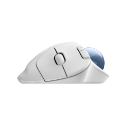 ERGO M575S Wireless Trackball, Offwhite (Blue Ball)