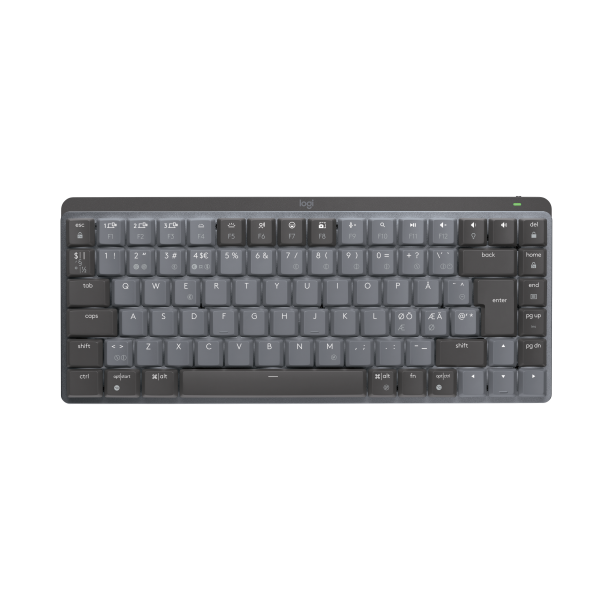 MX Mech. Wireless Mini Minimalist Keyboard Tactile, Graphite