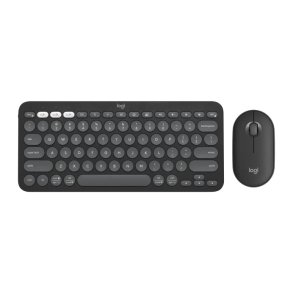 Pebble 2 Combo Wireless Keyb/Mouse, Tonal Graphite (Nordic)