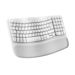 Wave Keys wireless ergonomic keyboard, Off-white (Nordic)