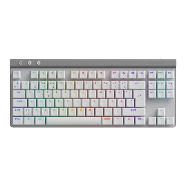 G515 LIGHTSPEED TKL Tactile, White (Nordic)