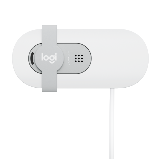 Brio 100 Full HD Webcam, Off-white