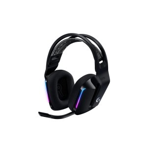 G733 LIGHTSPEED Wireless RGB Gaming Headset, Black