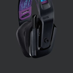 G535 LIGHTSPEED Wireless Gaming Headset, Black