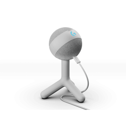 Yeti Orb RGB Gaming Mic with LIGHTSYNC, Off-white