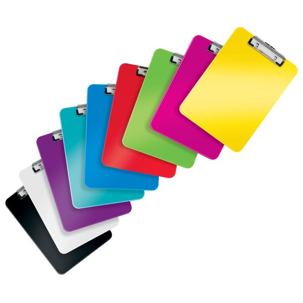 Clipboard WOW uden forside A4 r�d