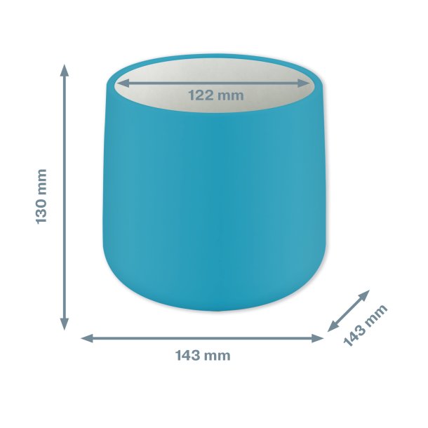 Urtepotte Cosy keramisk bl