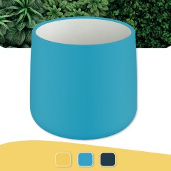 Urtepotte Cosy keramisk bl