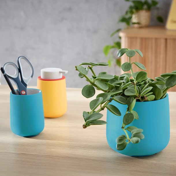 Urtepotte Cosy keramisk bl