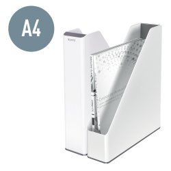 Tidsskriftsamler WOW Dual hvid/rd