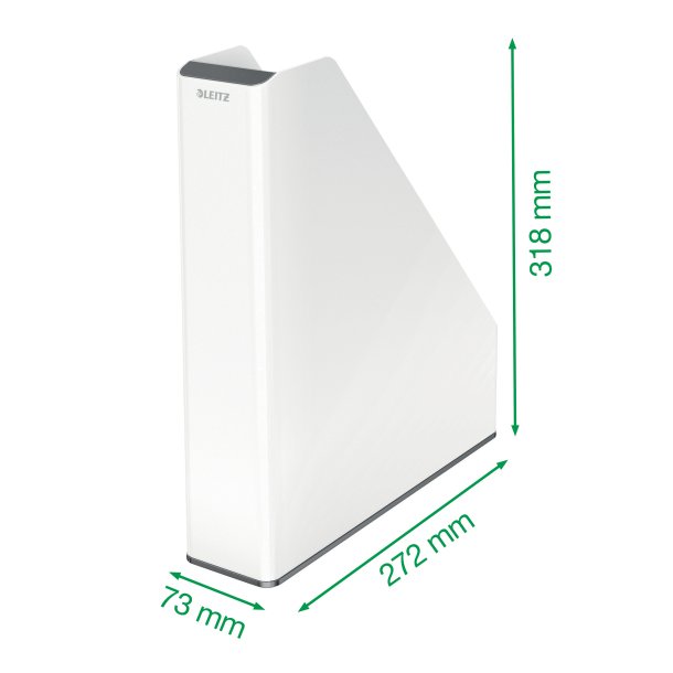Tidsskriftsamler WOW Dual hvid/rd